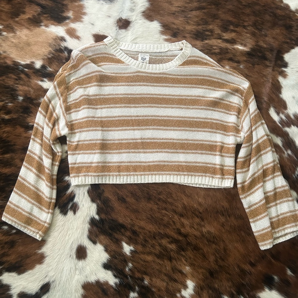Billabong Hello There Yellow Sweater l Size L